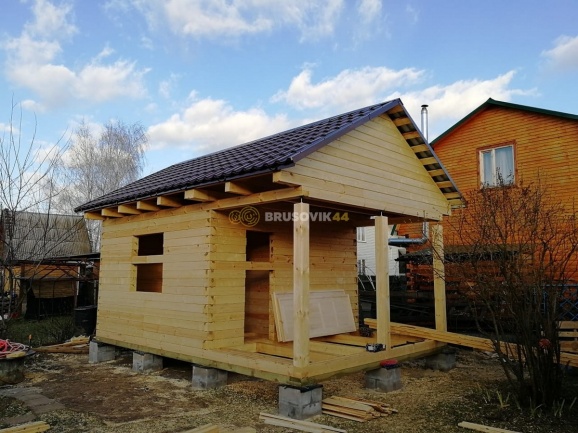 Собственная баня из бруса под ключ - все за и против