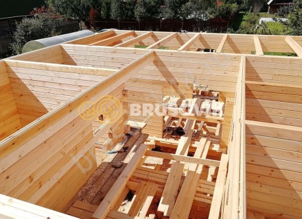 Дом из профилированного бруса 145х145 мм