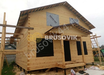 Дом из профилированного бруса 145х145 мм