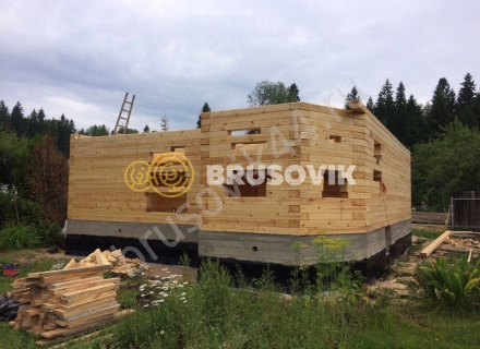 Дом из профилированного бруса