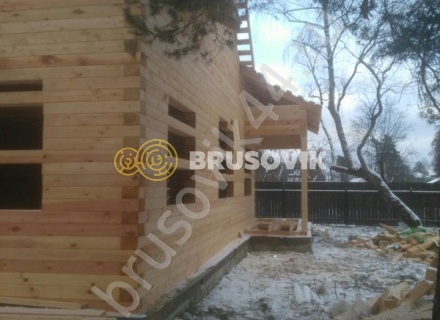 Дом 10х11 из профилированного бруса 145х195 мм