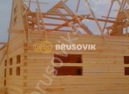 Дом из бруса 150х150 мм. по проекту № 5