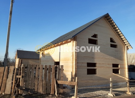 Два дома 8х10 м из профилированного бруса 195х145 мм, Ярославская область, г. Углич