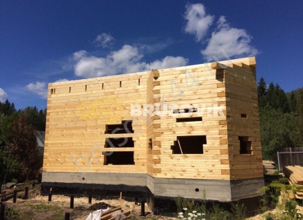 Дом из профилированного бруса