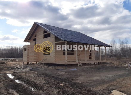 Дом из бруса, Ярославская область, Угличский р-н, п. Зеленая роща