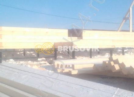 Дом из бруса 150х150 мм. по проекту № 5