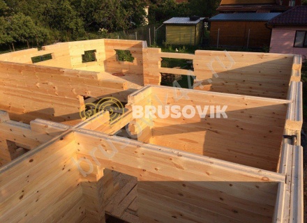 Дом из профилированного бруса