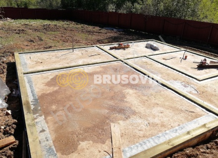 Дом по индивидуальному проекту из профилированного бруса 145х195 мм