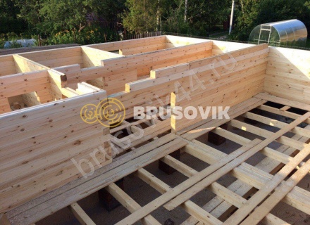 Дом из профилированного бруса
