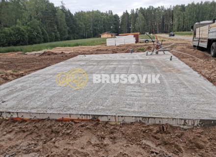 Баня 6х7,5 м из профилированного бруса 145х195 мм в д. Клинцево, Балахонковское сельское поселение, Ивановский район, Ивановская область