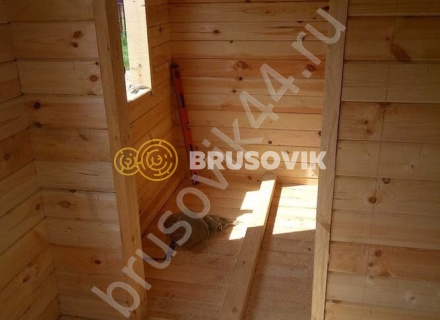 Баня из профилированного бруса 145х145 мм