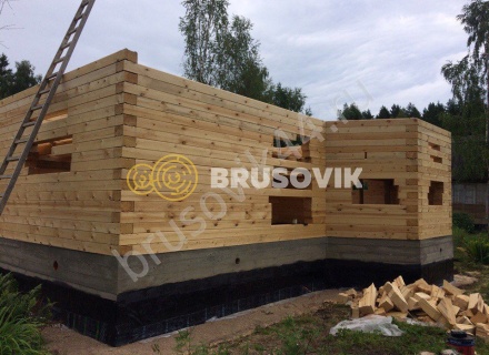 Дом из профилированного бруса