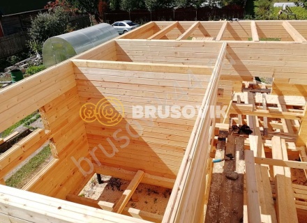 Дом из профилированного бруса 145х145 мм