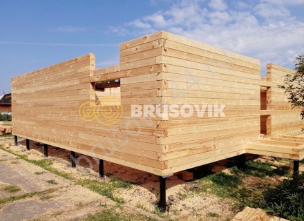 Дом из профилированного бруса 145х145 мм