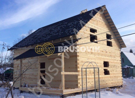 Строительство брусового дома