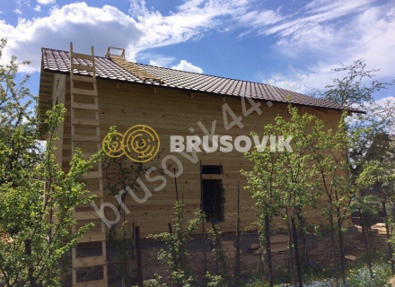 Возведение дома из бруса