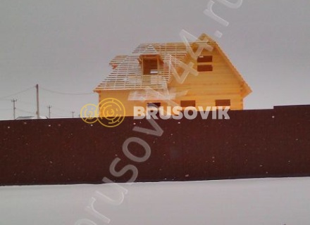 Дом из бруса 150х150 мм. по проекту № 5
