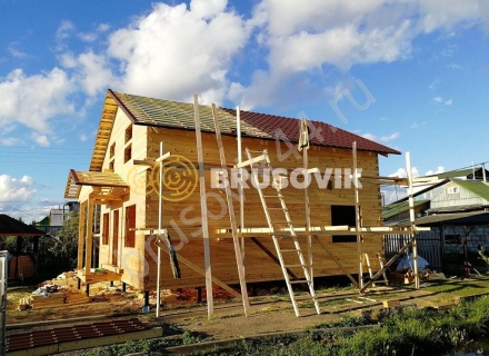 Дом из профилированного бруса 145х145 мм