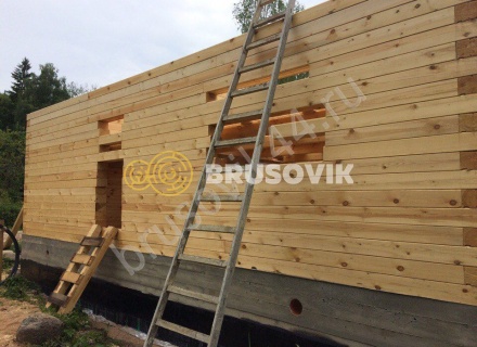 Дом из профилированного бруса