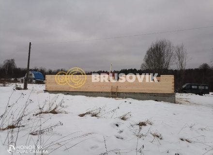 Дом 9х12м из профилированного бруса 145х145 мм в д. Мытишино, Угранский район, Смоленская область