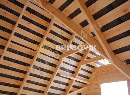 Дом из бруса 150х150 мм. по проекту № 5