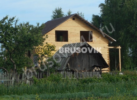 Деревянный брусовой дом