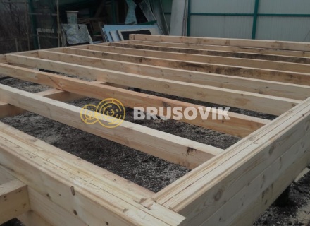 Дом 6х8 м из профилированного бруса 145х145 мм в Ивантеевке