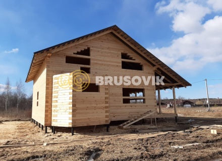 Дом из бруса, Ярославская область, Угличский р-н, п. Зеленая роща