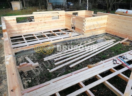 Дом 10х11 из профилированного бруса 145х195 мм