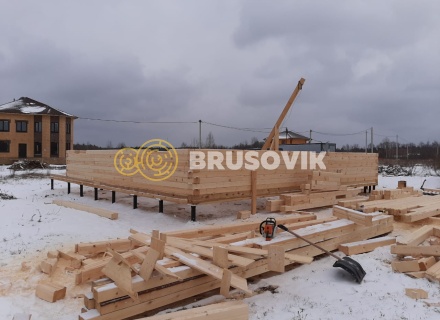 Дом из бруса, Ярославская область, Угличский р-н, п. Зеленая роща