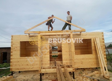Дом из профилированного бруса 145х145 мм