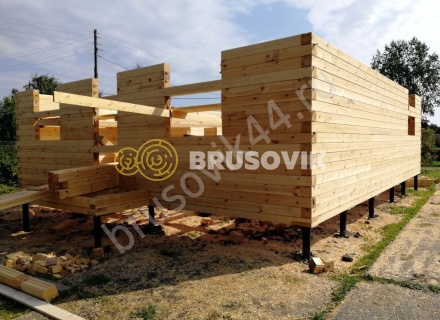 Дом из профилированного бруса 145х145 мм