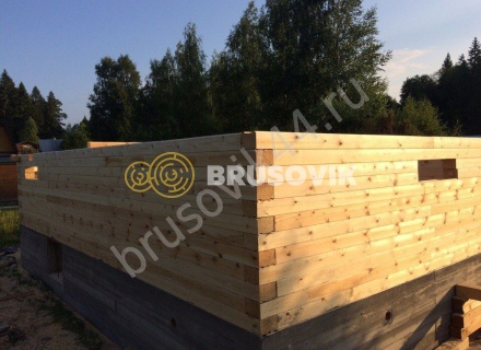 Дом из профилированного бруса