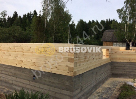 Дом из профилированного бруса