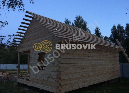 Строительство жилого дома из бруса