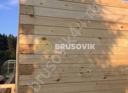 Дом из профилированного бруса