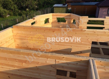 Дом из профилированного бруса
