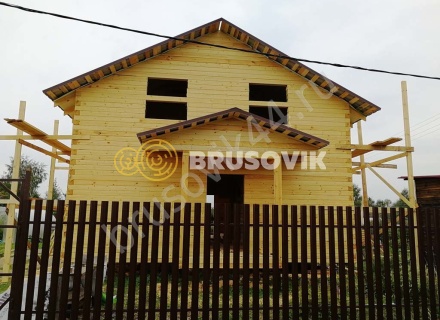 Дом из профилированного бруса 145х145 мм