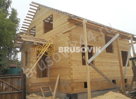 Деревянный брусовой дом