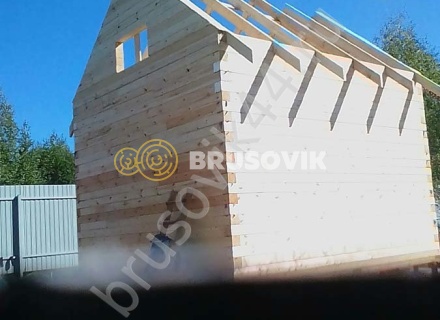  Баня из проф. бруса 145х145 мм