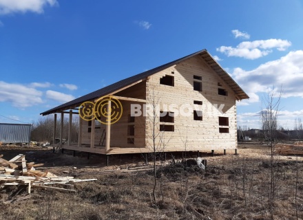 Дом из бруса, Ярославская область, Угличский р-н, п. Зеленая роща