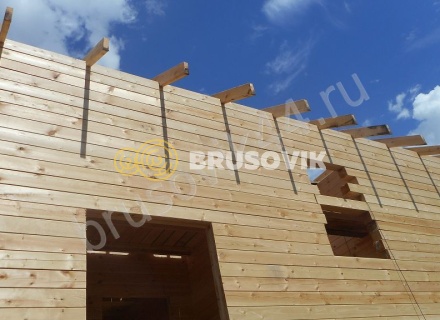 Деревянный брусовой дом