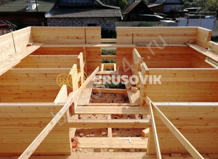 Дом из профилированного бруса 145х145 мм