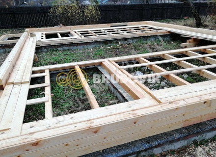 Дом 10х11 из профилированного бруса 145х195 мм