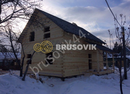 Строительство брусового дома