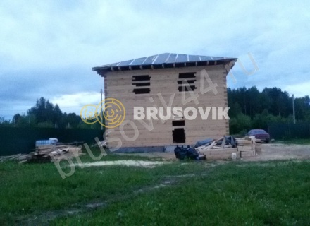 Жилой дом из бруса