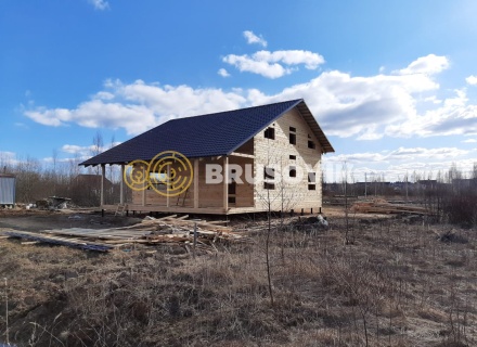 Дом из бруса, Ярославская область, Угличский р-н, п. Зеленая роща