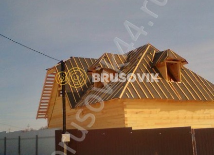 Дом из бруса 150х150 мм. по проекту № 5