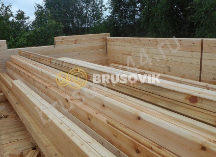 Деревянный брусовой дом