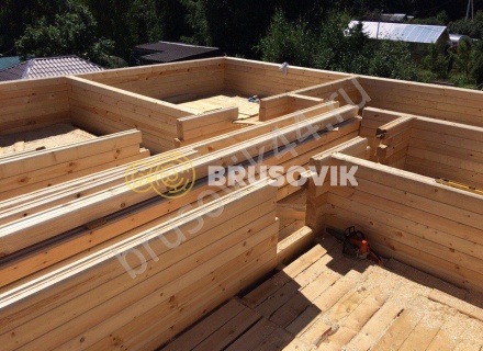 Дом из профилированного бруса